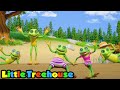 Lima Sedikit Berbintik Katak Bayi Sajak Little Treehouse Indonesia Kartun Anak Anak