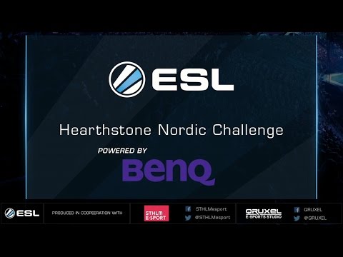 Hearthstone - TheWriter vs. Freakeh - Nordic Challenge Season 1 Finals - Semifinal