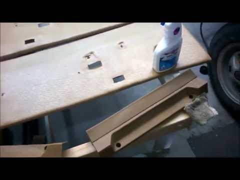 1977 Range Rover Classic 2 Door: Part 7 Dash and Seat Vinyl Prep