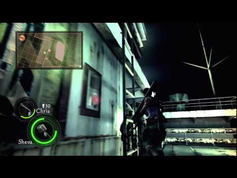 Let's Play Resident Evil 5 *Co-Op w/ Getsumara* #37: The Satellite Laser