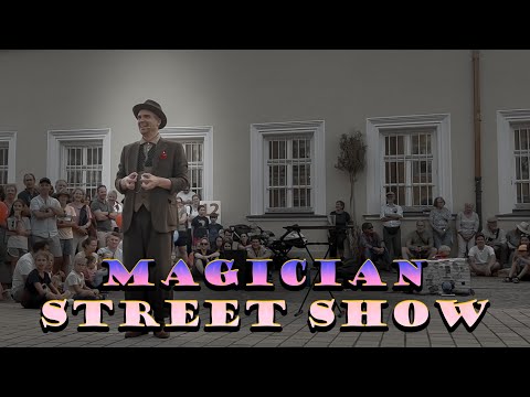 Magician Charlie Caper Street Show | Spektakel Landshut 2023