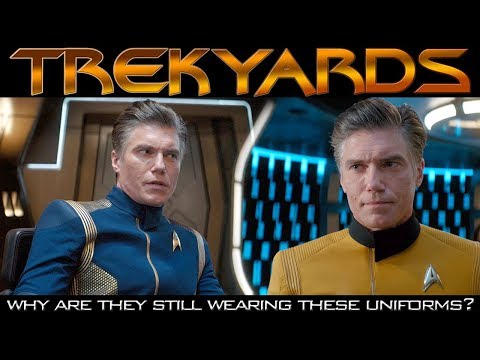 Why are the Discovery crew still wearing old uniforms? - Trekyards Analysis