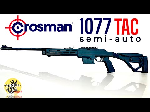 Crosman 1077 TAC | Semi-Auto Pellet Rifle | FULL CINEMATIC REVIEW