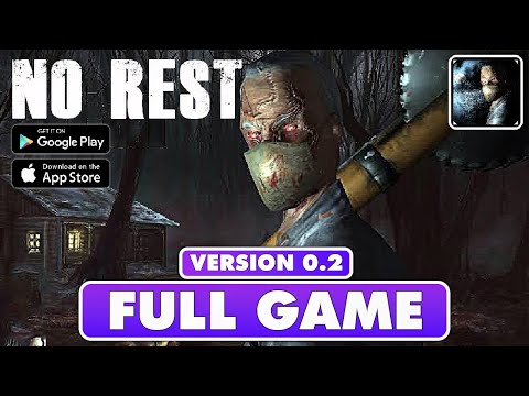 NO REST HORROR GAME Gameplay Walkthrough Part 1 FULL GAME Version 0.2 [Android/iOS] - No Commentary