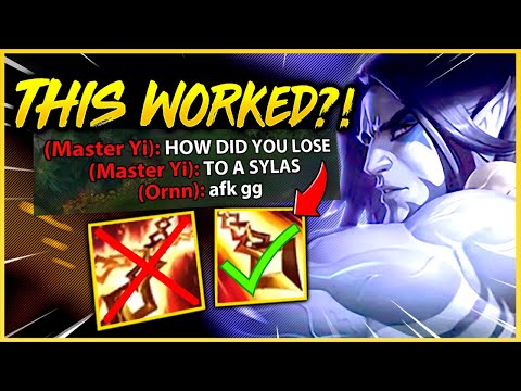 THIS Trick Will WIN You Lane as SYLAS Every Game... There is NO COUNTER🚫