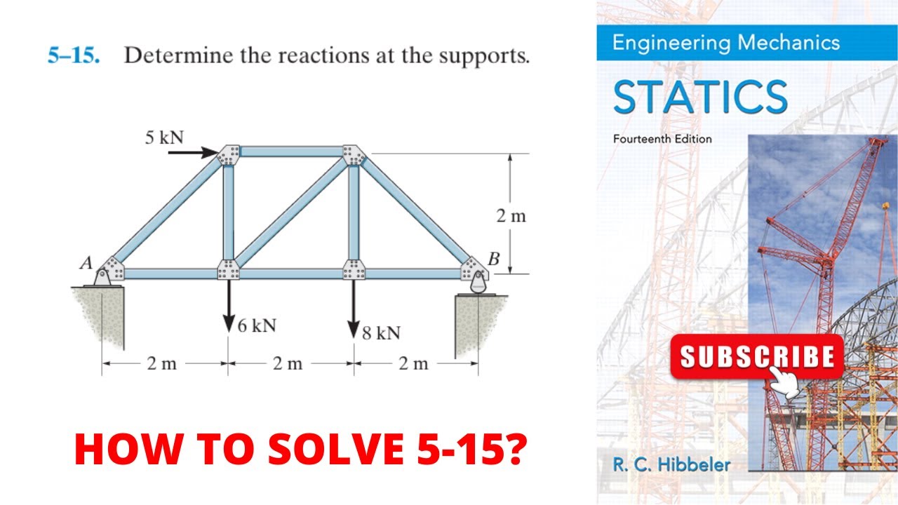 5-15 hibbeler statics chapter 5 | hibbeler statics | hibbeler