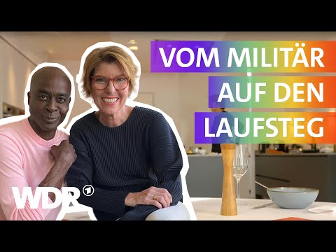 Entertainer und Modelcoach Bruce Darnell zu Gast bei Böttinger. Wohnung 17 | WDR