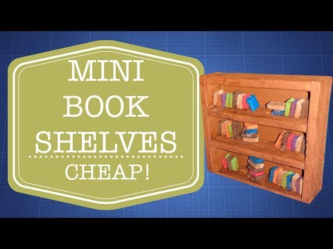 Episode 114 -- Mini Bookshelves
