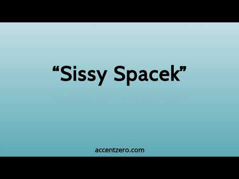 Pronounce "Sissy Spacek" - South Korean accent vs. native U.S.