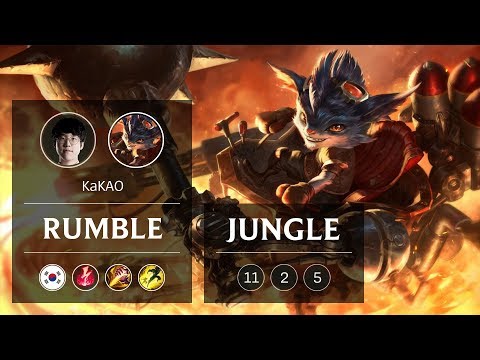 Rumble Jungle vs Rek'Sai - KR Master Patch 9.3