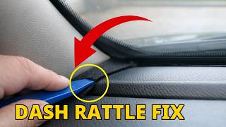 Dash Rattle Near Windshield: Fixing Plastic Ticking & Buzzing