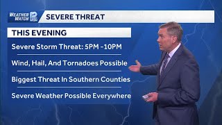 4/2 Evening forecast: Tornado watch for all of SE Wisconsin