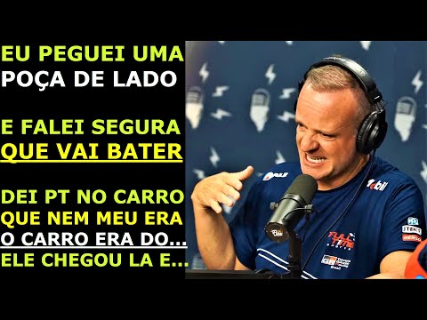 O dia em que o RUBINHO quase MATOU um PORTUGUÊS em uma MASERATI VELHA