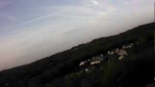 preview picture of video 'AR Drone 2.0 High Altitude 145 Ft Evening Flight Connecticut'