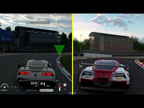 Project CARS 2 vs Gran Turismo Sport Beta PS4 Pro Graphics Comparison