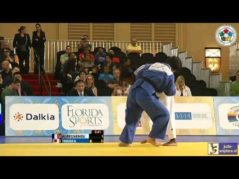 Judo 2013 Grand Prix Miami: Agbegnenou (FRA) - Tanaka (JPN) [-63kg] final