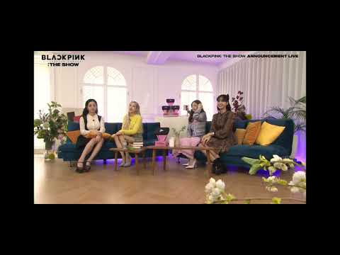 120420 BLACKPINK: THE SHOW ANNOUNCEMENT LIVE