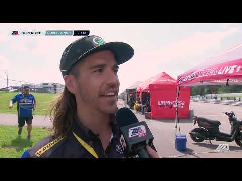 Medallia Superbike Rider Cam Petersen Returns To The Paddock