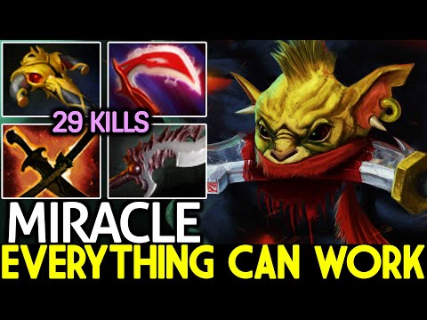 MIRACLE 10K MMR Bounty Hunter Carry - Everything Can Work Dota 2