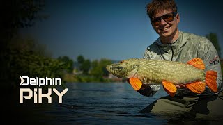 Plyšová štika Delphin PIKY 60cm