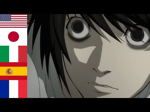 "I AM L" in 13 languages | Death Note