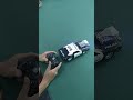 Radijo bangomis valdomas policijos automobilis su šviesos ir garso efektais