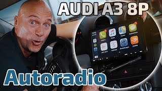 Audi A3 8P | Autoradio einbauen | Sony XAV-AX8050D | Kenwood DMX7017DABS