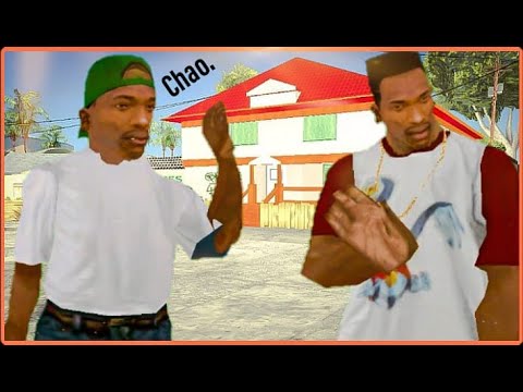 Cj Junior abandona a su padre - GTA San Andreas Loquendo.