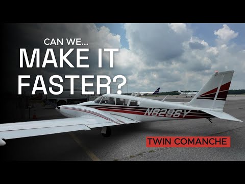 Can We Make This Twin Comanche FASTER? Making Modern Mods