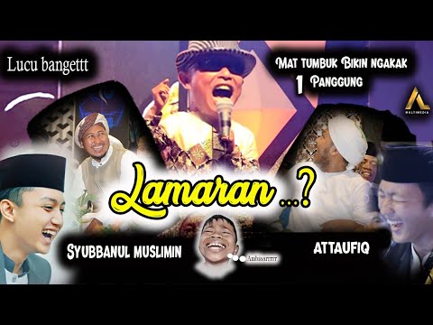 1 Panggung Pecah...😅? Ulah Mat tumbuk "Syubanul muslimin & At-taufiq. Ketawa lebih.