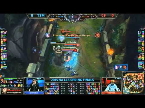 TSM vs C9 Spiel 1 | FINALE, Spring Playoffs NA LCS