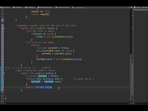 Building Java Programs Ch16 Listnode Linkedintlist Class With Get Method