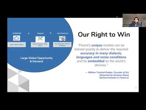 tinyML Talks Vikrant Tomar & Sam Myer: Speech Recognition on low power devices