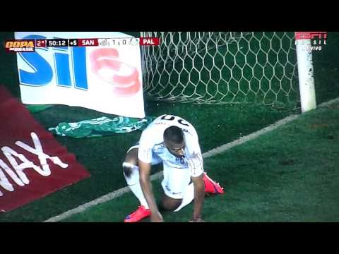 Nilson perde gol inacreditável contra o Palmeiras - 25/11/2015