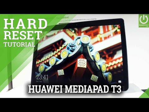 Factory Reset in HUAWEI MEDIAPAD T3 - Hard Reset / Restore EMUI