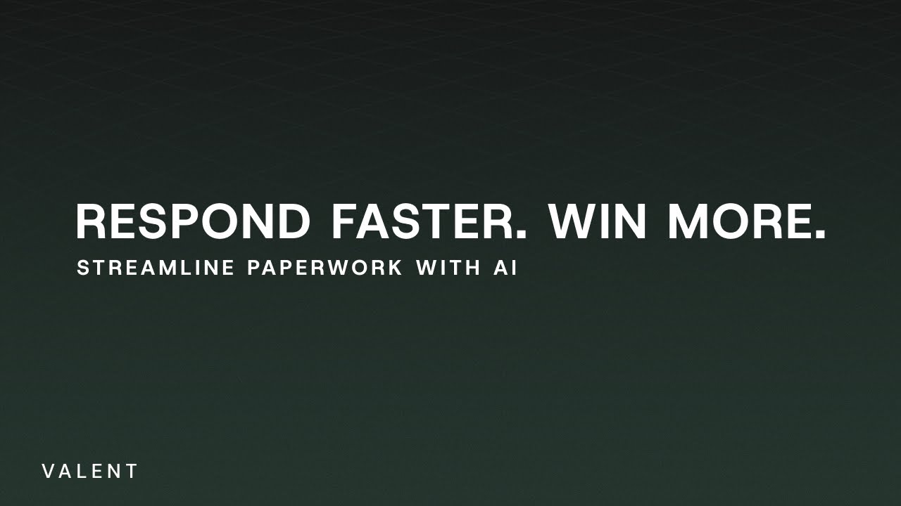 Valent Explained: Streamlining Mission-Critical Paperwork With AI