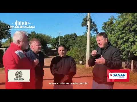 Prefeito Marcelo Krolow anuncia pavimentação de três vias e canalização da Sanga Leste em Cristal