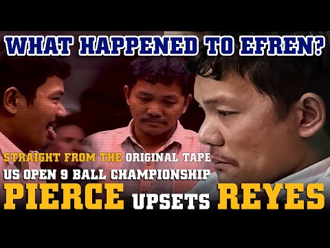 Efren "Bata" Reyes HUGE UPSET by newcomer Reed Pierce