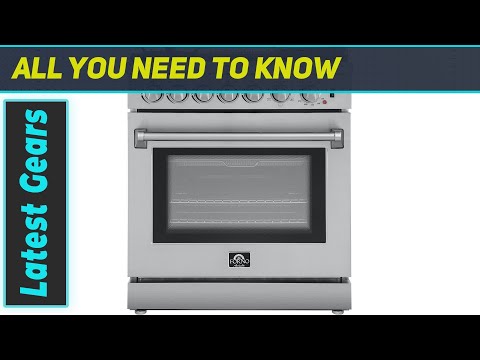 Forno Lazio Dual Fuel 30" Inch Gas Range Electric Oven: Unmatched Kitchen Power