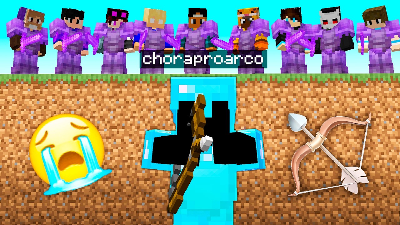 13 YOUTUBERS vs CHORA PRO ARCO