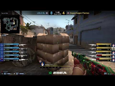 CS:GO POV Demo Copenhagen Flames roeJ (33/21) vs LDLC (de_mirage)