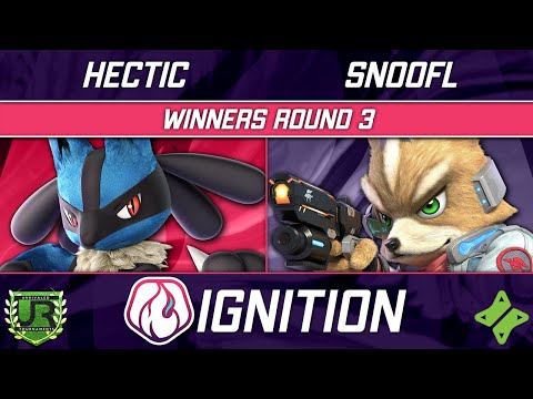 Ignition 237 WINNERS ROUND 3 - hectic (Sephiroth, Lucario) vs UR | SNooFL (Fox)