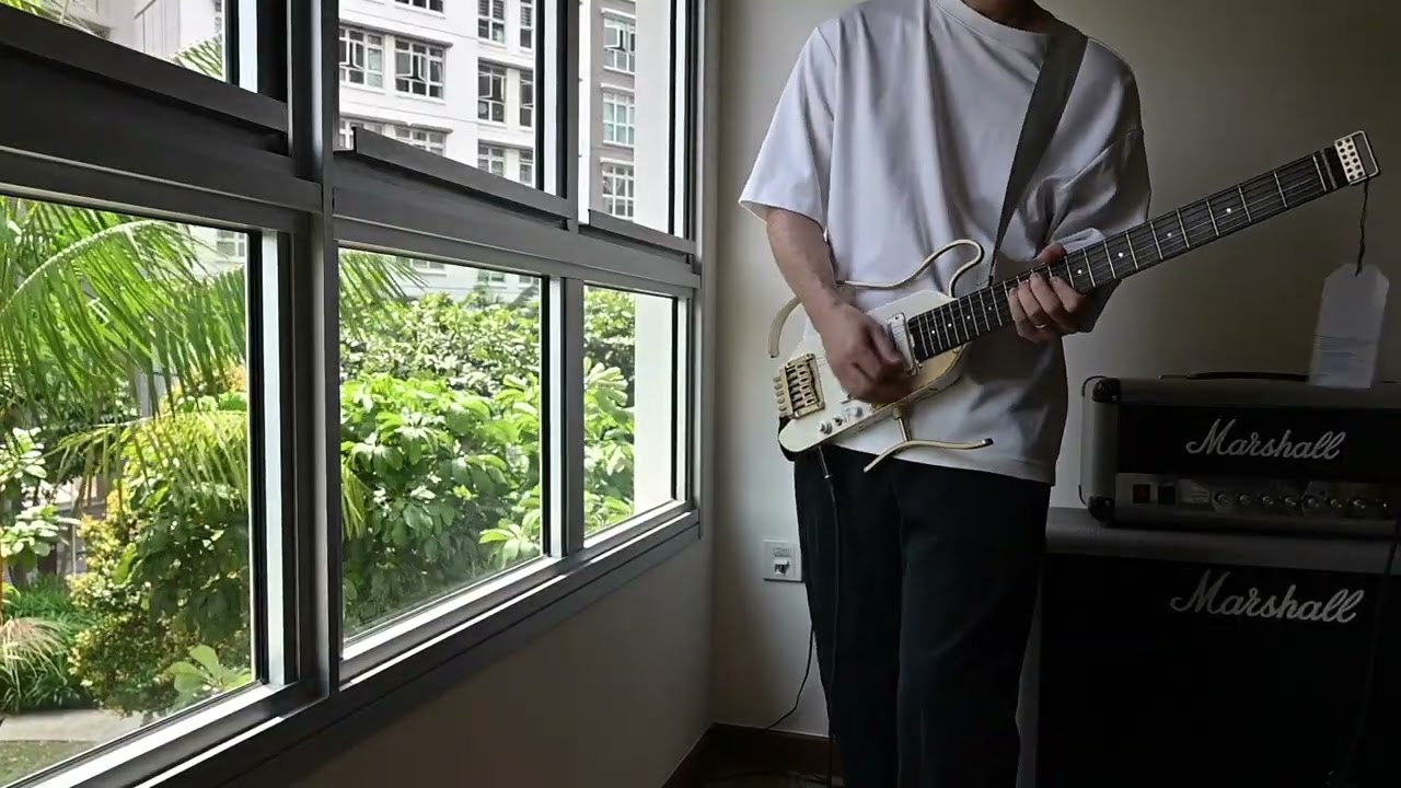 A legendary live performance with my travel guitar #johnfrusciante #rhcplive