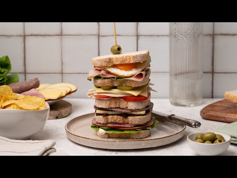 Loaded Dagwood Sandwich Recipe