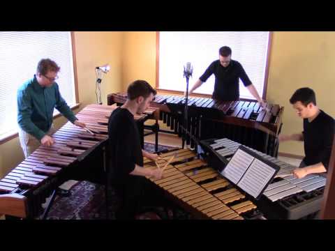 Steve Reich's "Mallet Quartet" performed by Clocks in Motion Percussion
