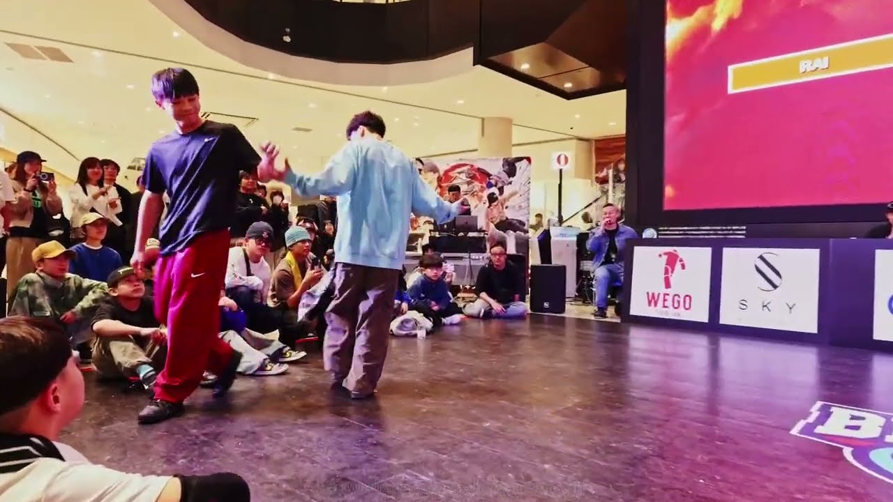RAI vs Ryota FINAL 男子中学生 CCIG JAPAN BREAKIN' CUP 2025 小中学生ブレイクダンス全国決勝大会