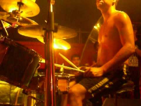 Lech drummer As Blood Run Black live in bangkok part1