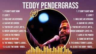 Teddy Pendergrass Top Of The Music Hits 2024- Most Popular Hits Playlist