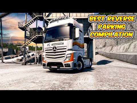 ETS2 1.43/1.44 GAMEPLAY! | BEST TRUCK REVERSE PARKING COMPILATION In Euro Truck Simulator 2