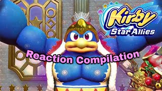 Kirby Star Allies - Nintendo direct 9.13.2017 - Reaction Compilation